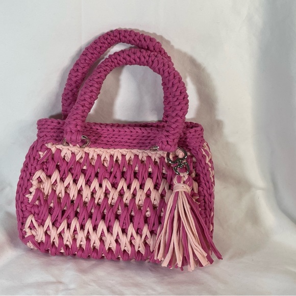 Handmade honeycomb pattern bag - Picture 3 of 7